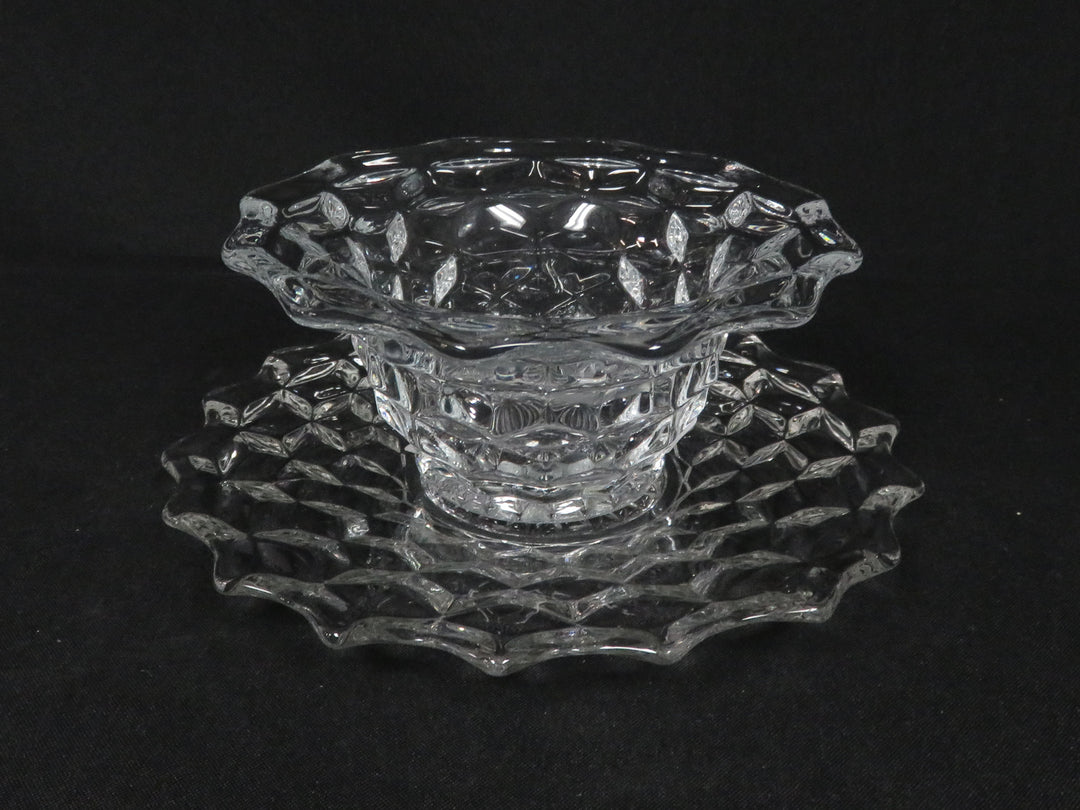 Fostoria Bowl and Underplate