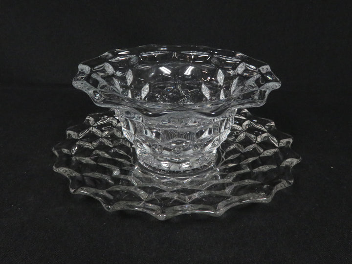 Fostoria Bowl and Underplate
