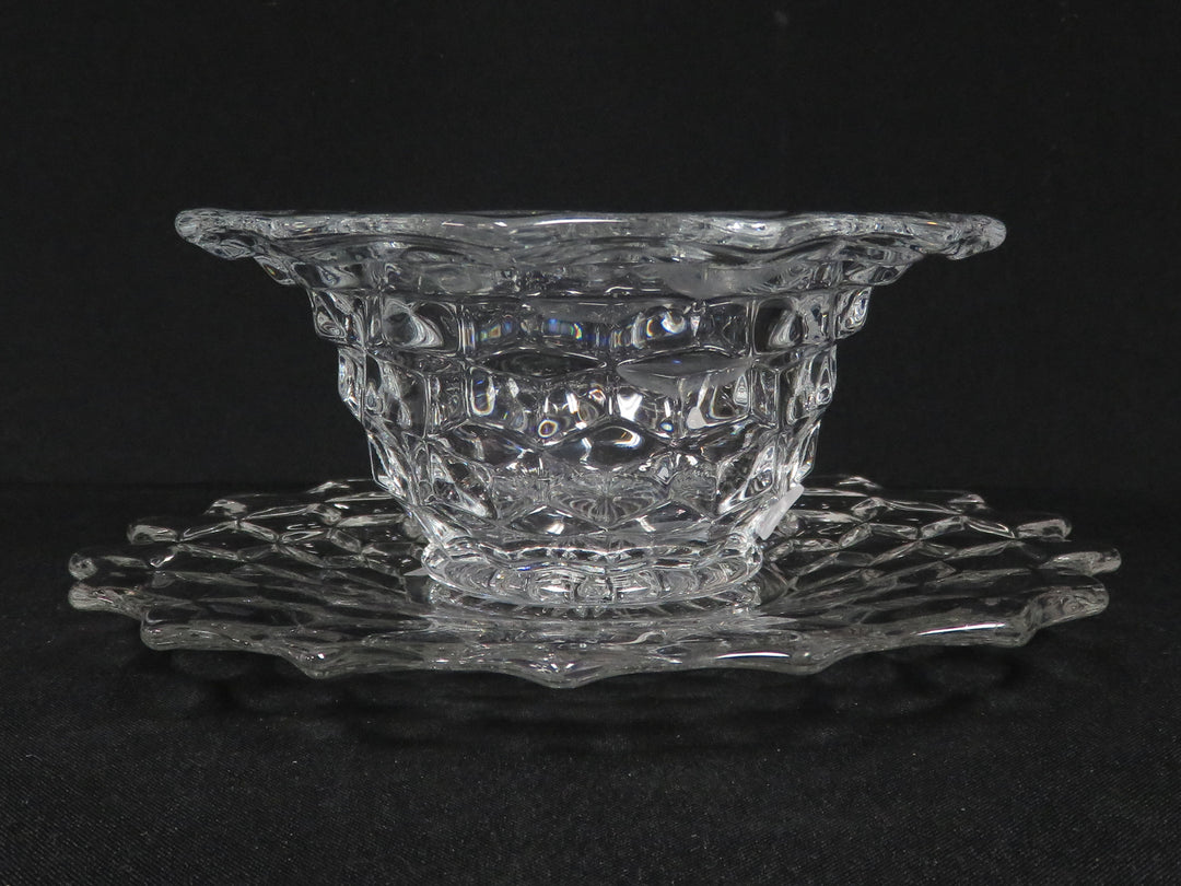 Fostoria Bowl and Underplate