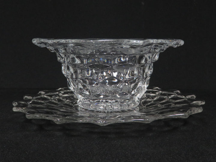 Fostoria Bowl and Underplate