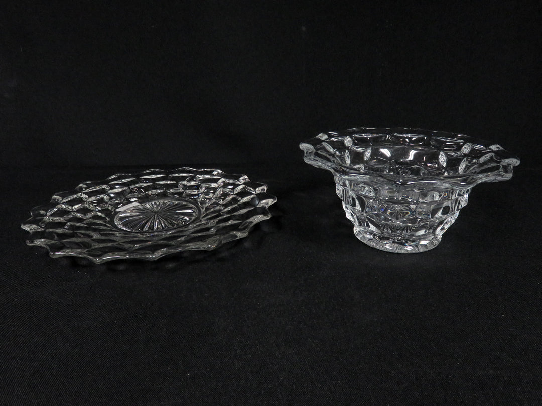 Fostoria Bowl and Underplate