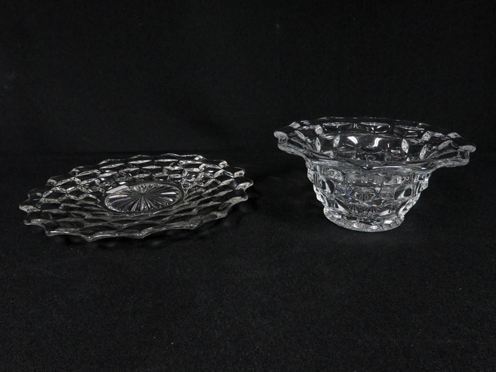Fostoria Bowl and Underplate