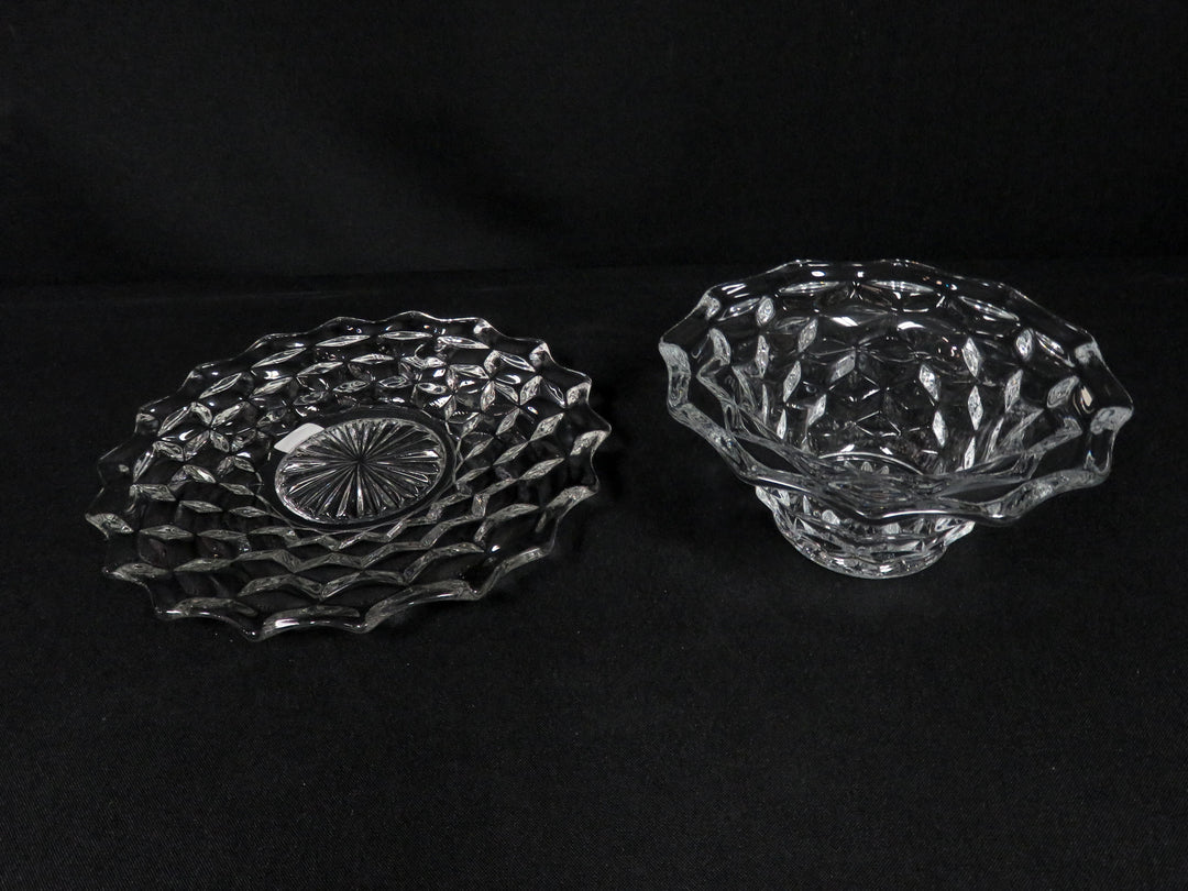 Fostoria Bowl and Underplate