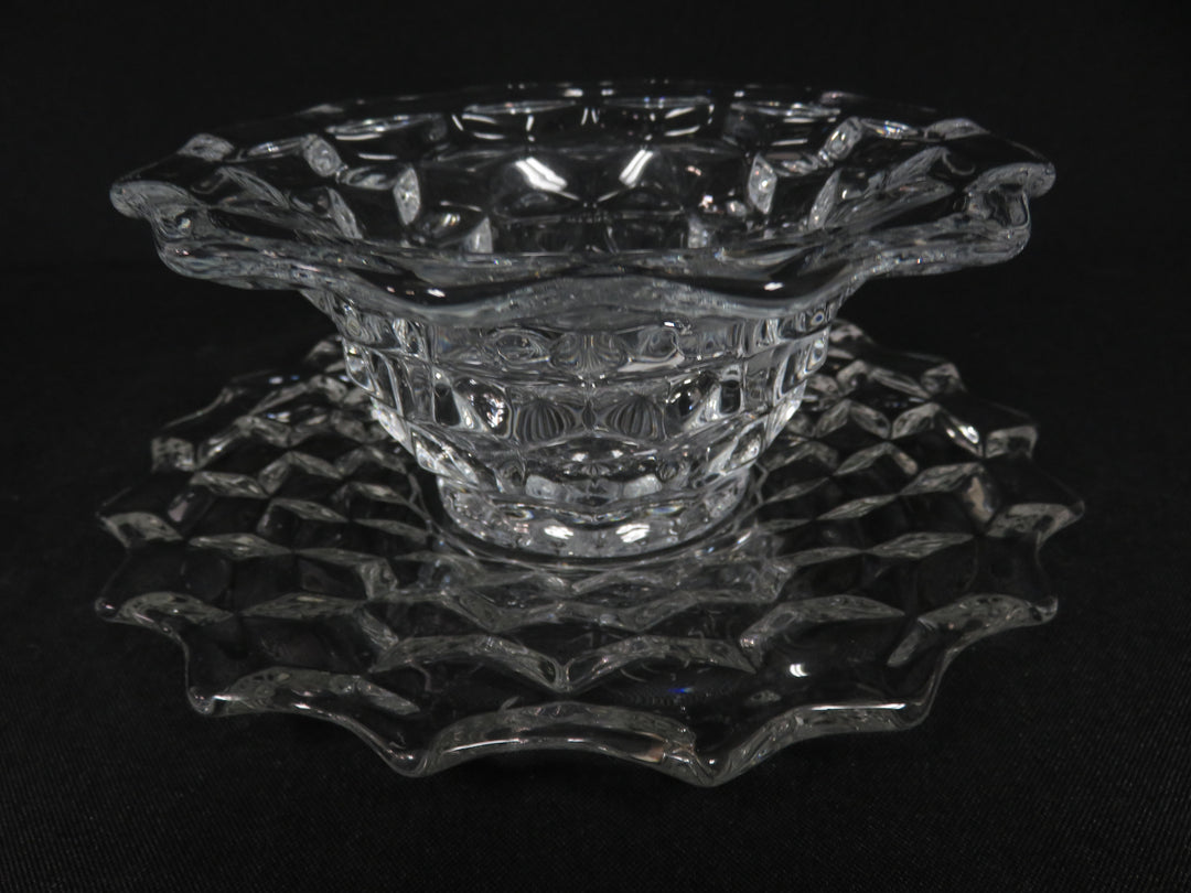 Fostoria Bowl and Underplate