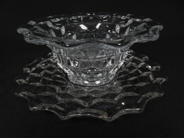 Fostoria Bowl and Underplate