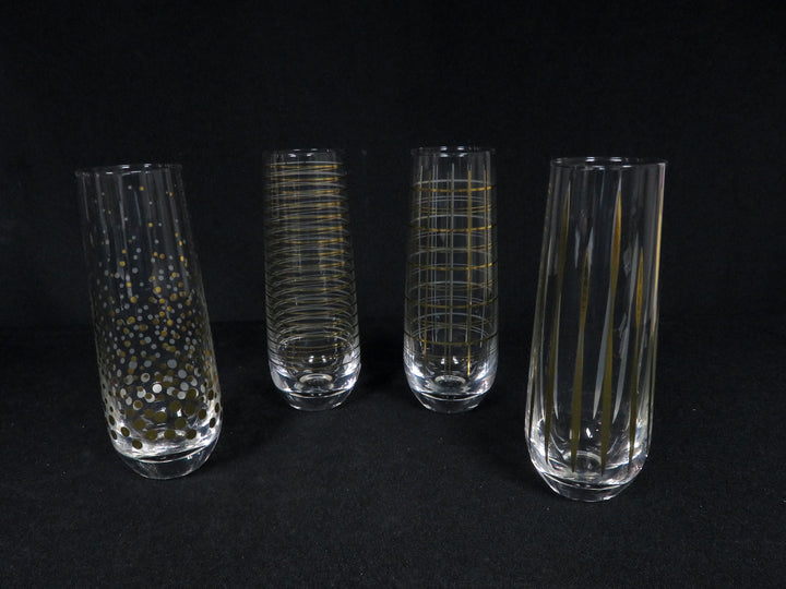 Stemless Glass Flutes