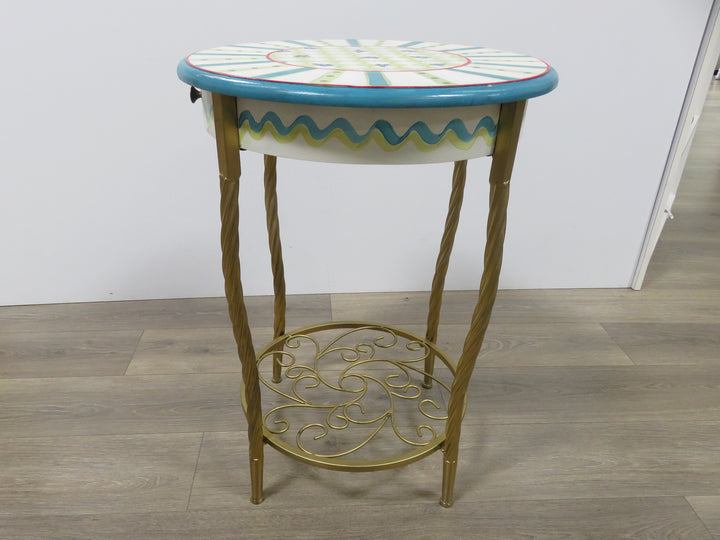 Painted Occasional Table