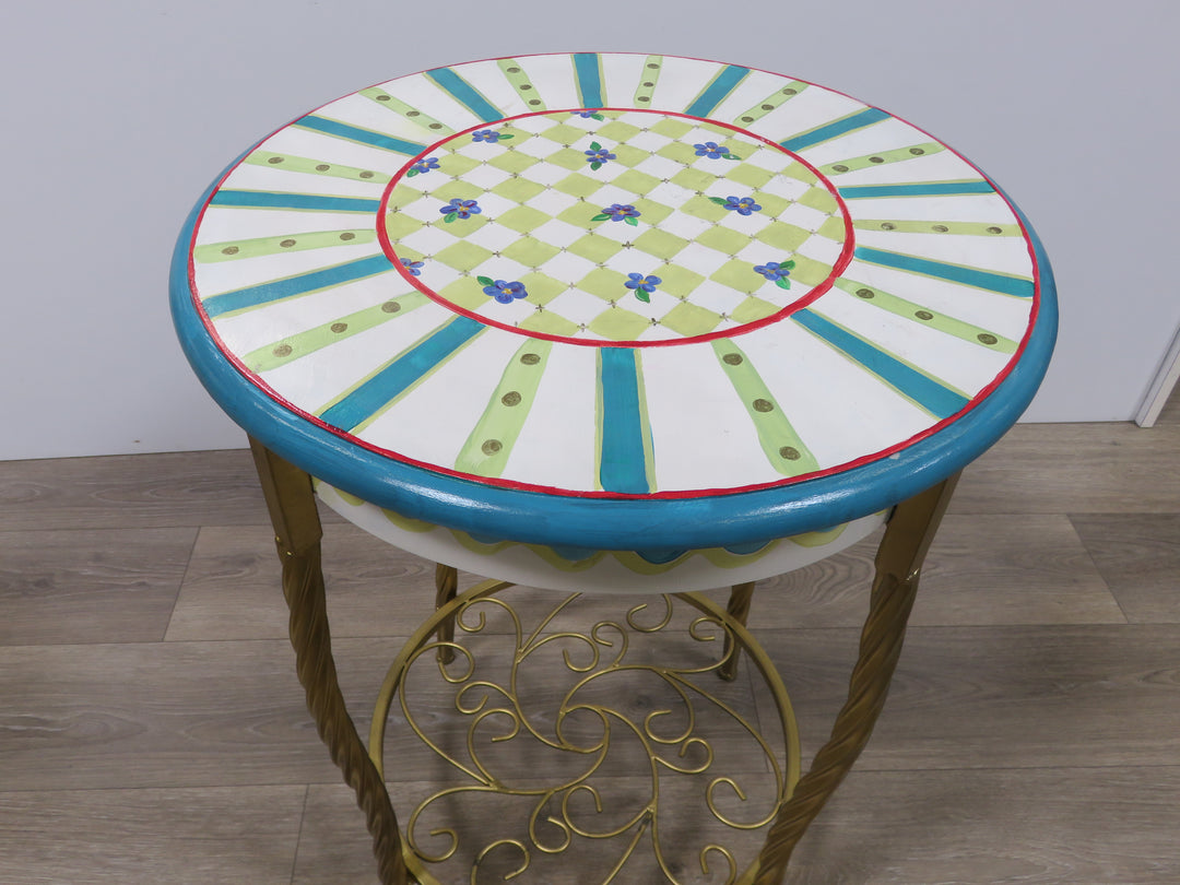 Painted Occasional Table