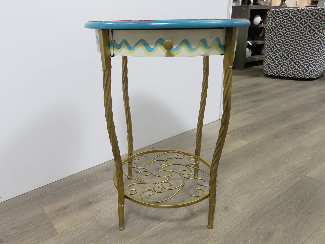 Painted Occasional Table