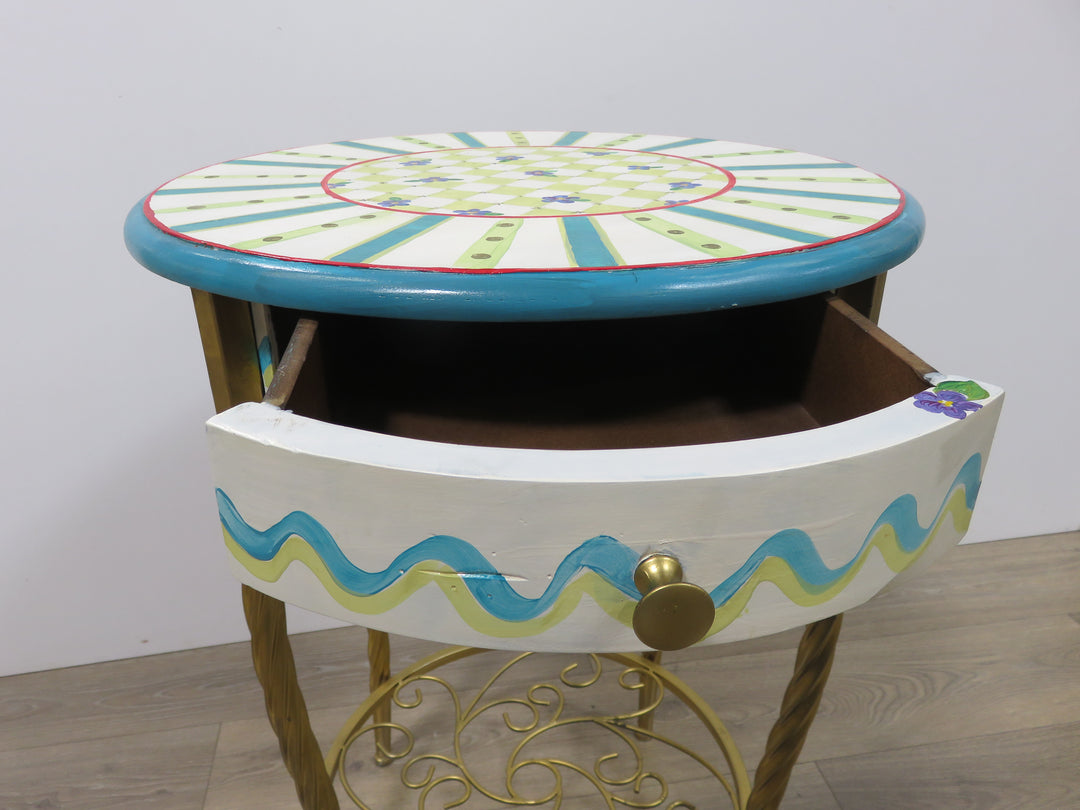 Painted Occasional Table