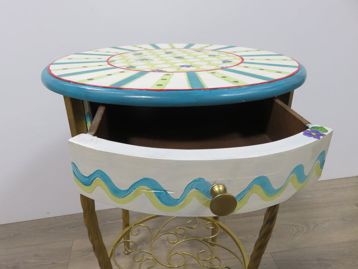 Painted Occasional Table