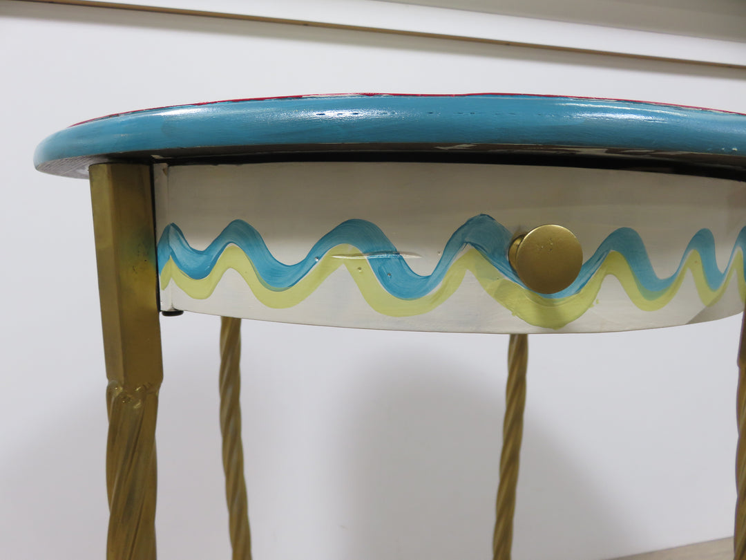 Painted Occasional Table