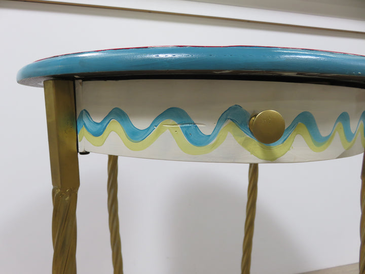 Painted Occasional Table