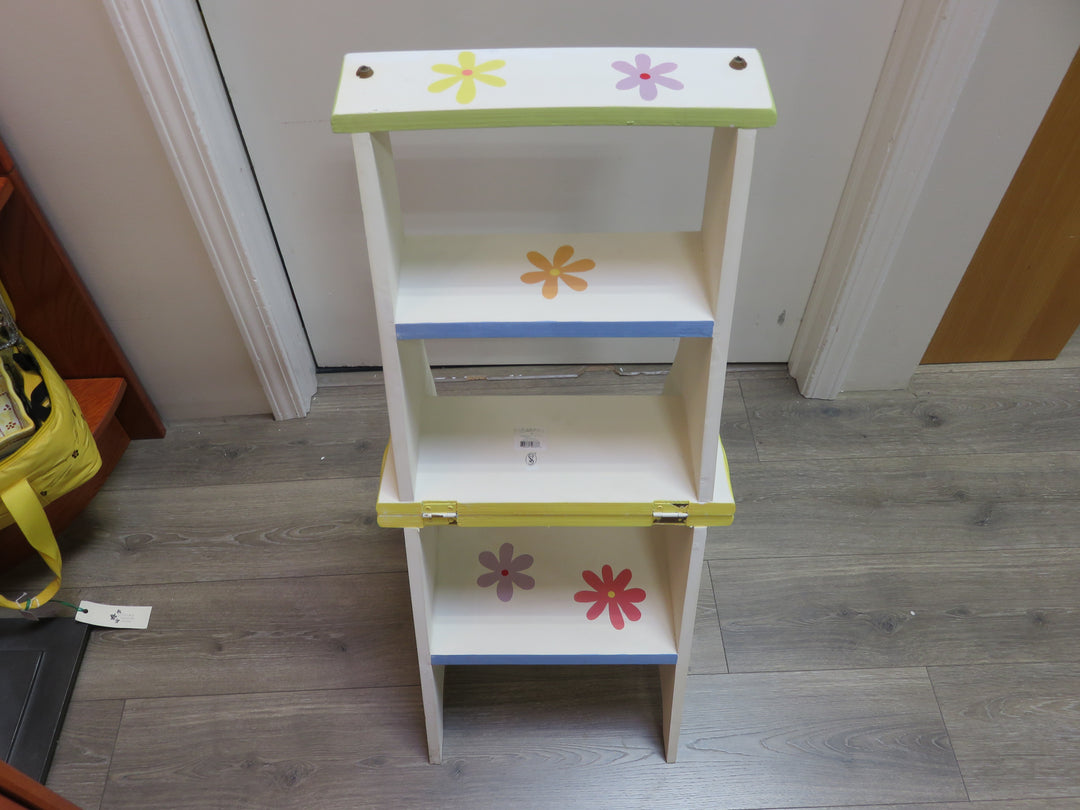 Painted Bunny Stepstool