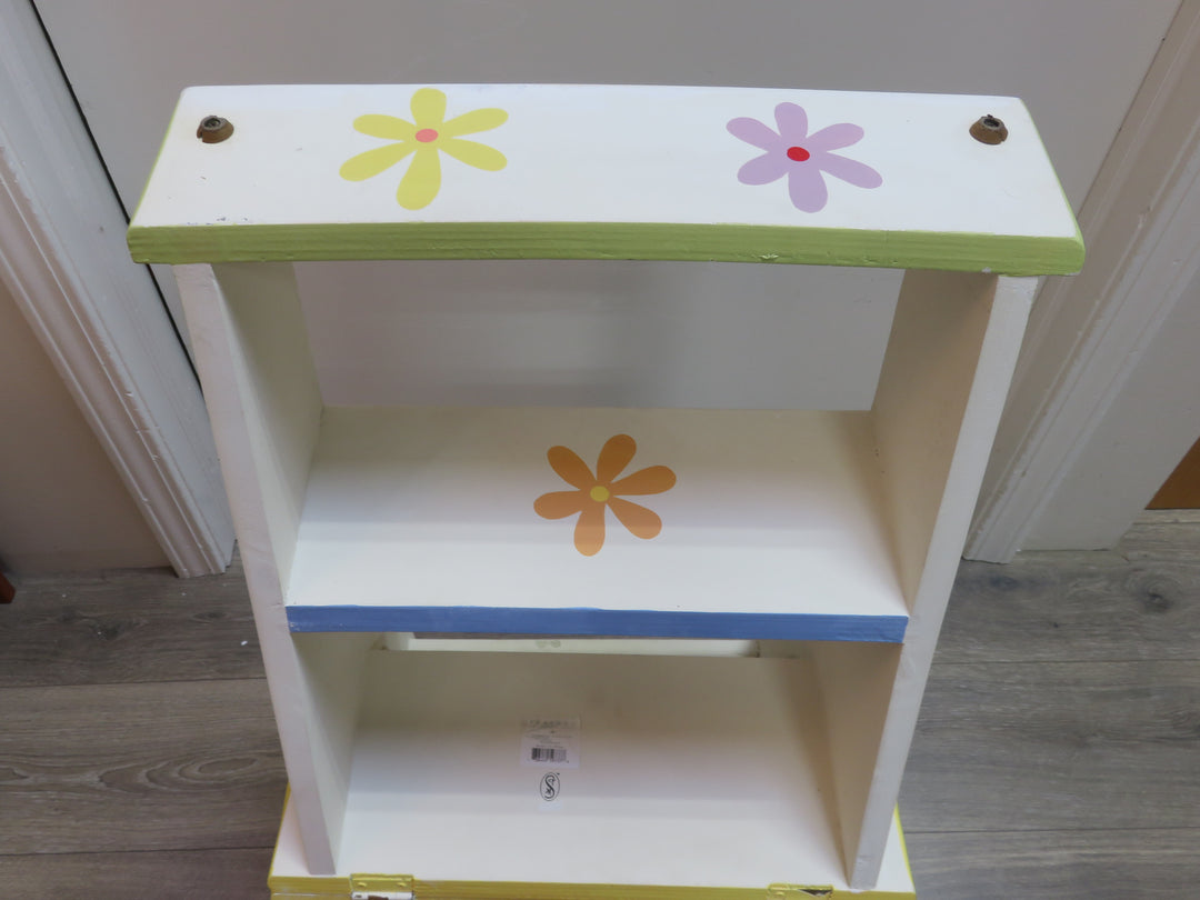 Painted Bunny Stepstool