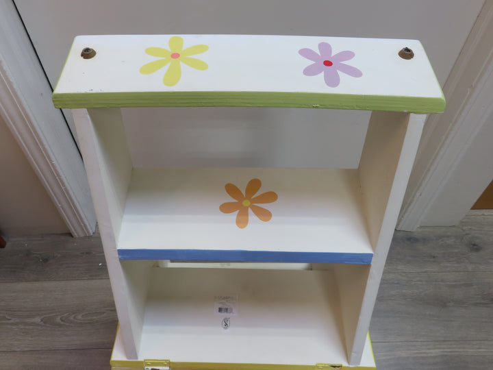 Painted Bunny Stepstool