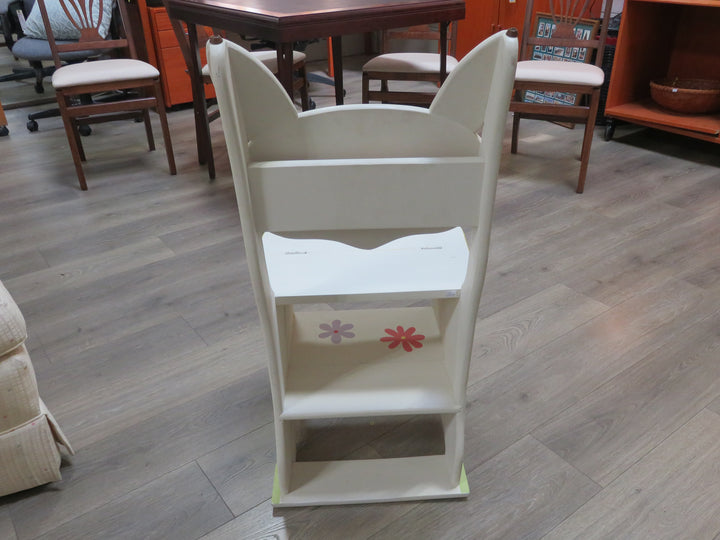 Painted Bunny Stepstool