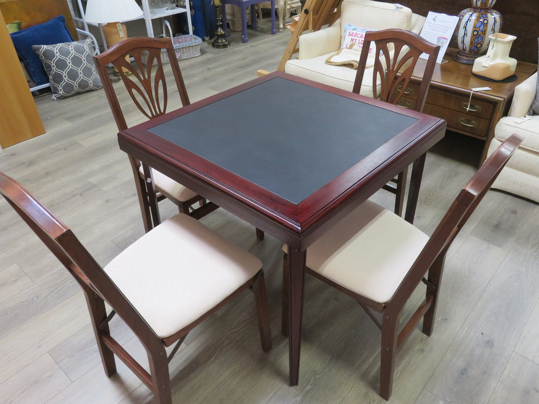 Foldable Game Table & Chairs