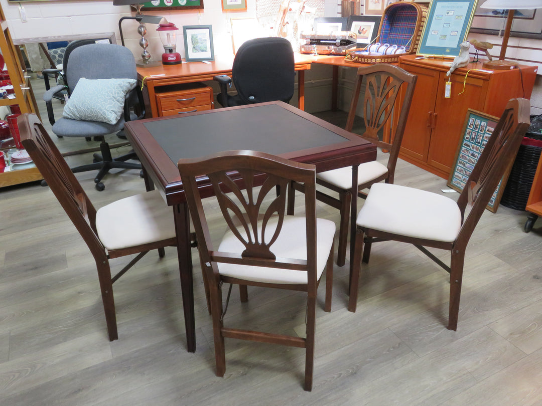 Foldable Game Table & Chairs