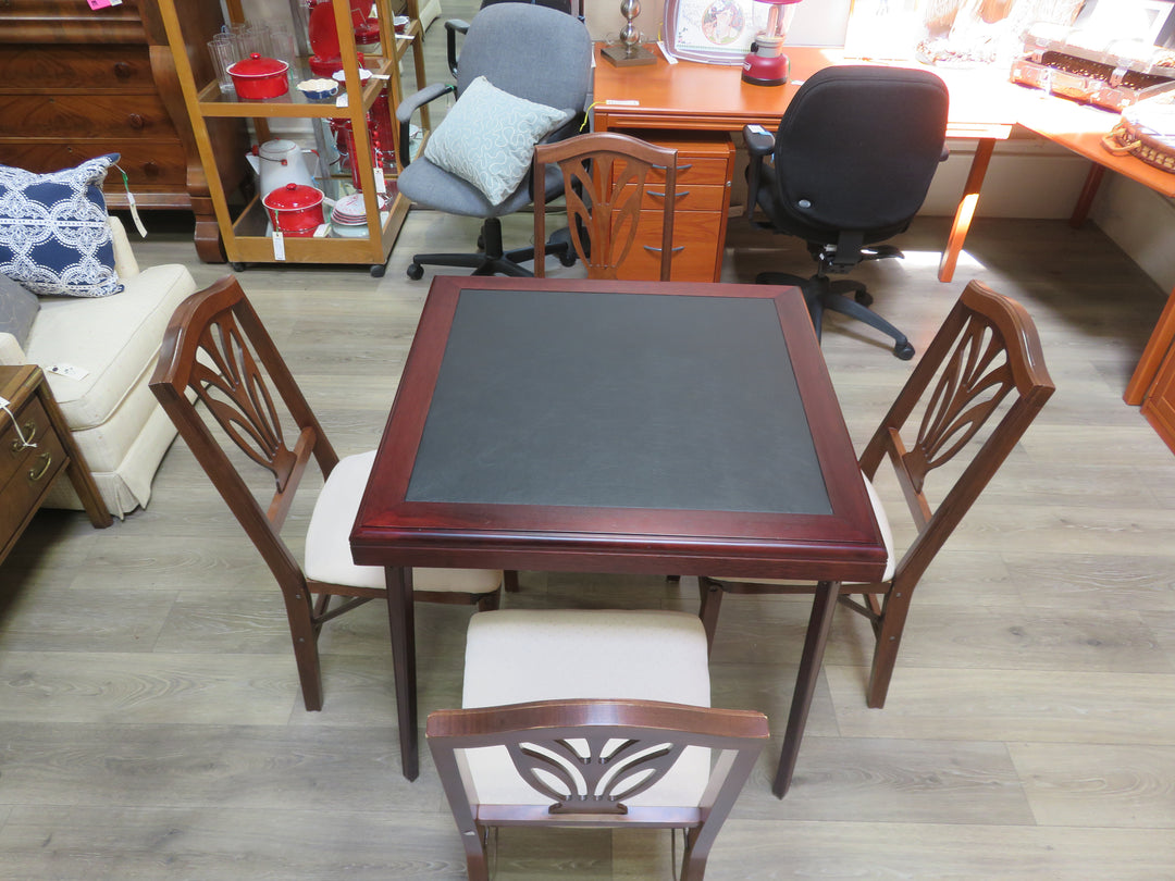 Foldable Game Table & Chairs