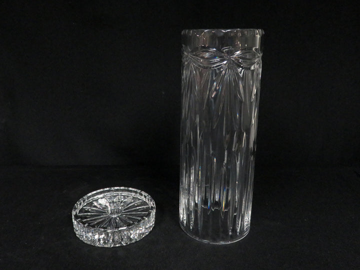 Bow Design Hurricane Candleholder