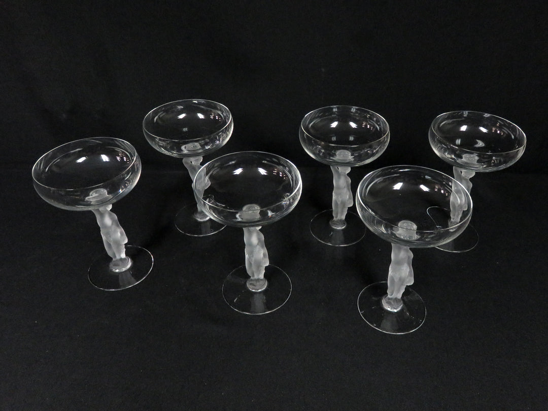 Bayel French Crystal Champagne Coupes