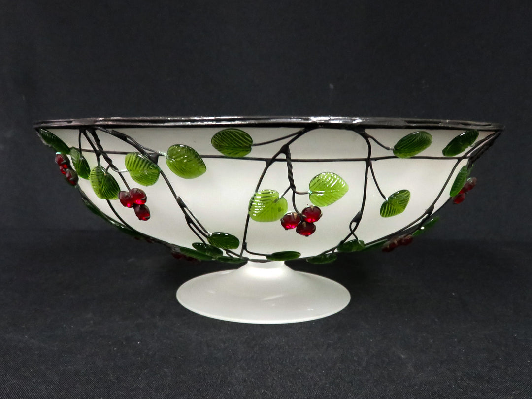 Frosted Glass Bowl