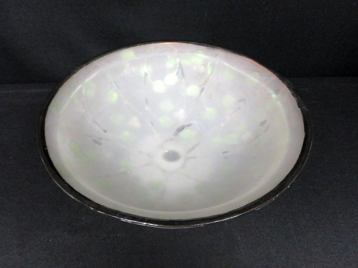Frosted Glass Bowl