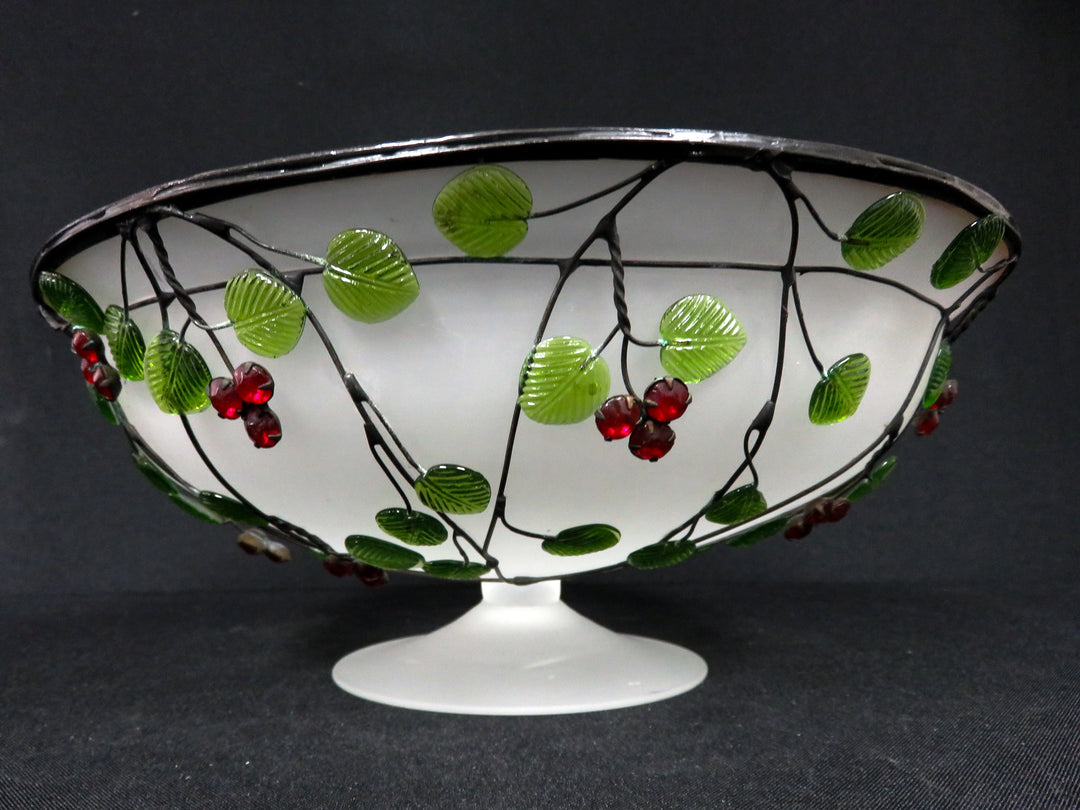 Frosted Glass Bowl