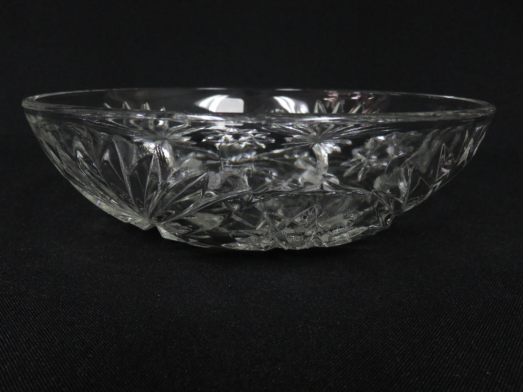 Cut Glass Covered Bowl