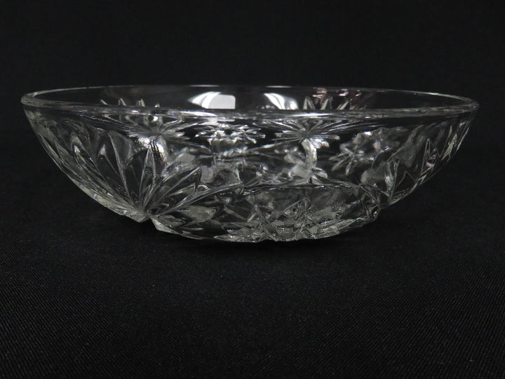 Cut Glass Covered Bowl