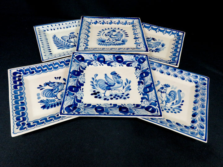 Gorky Gonzalez Rooster Plates