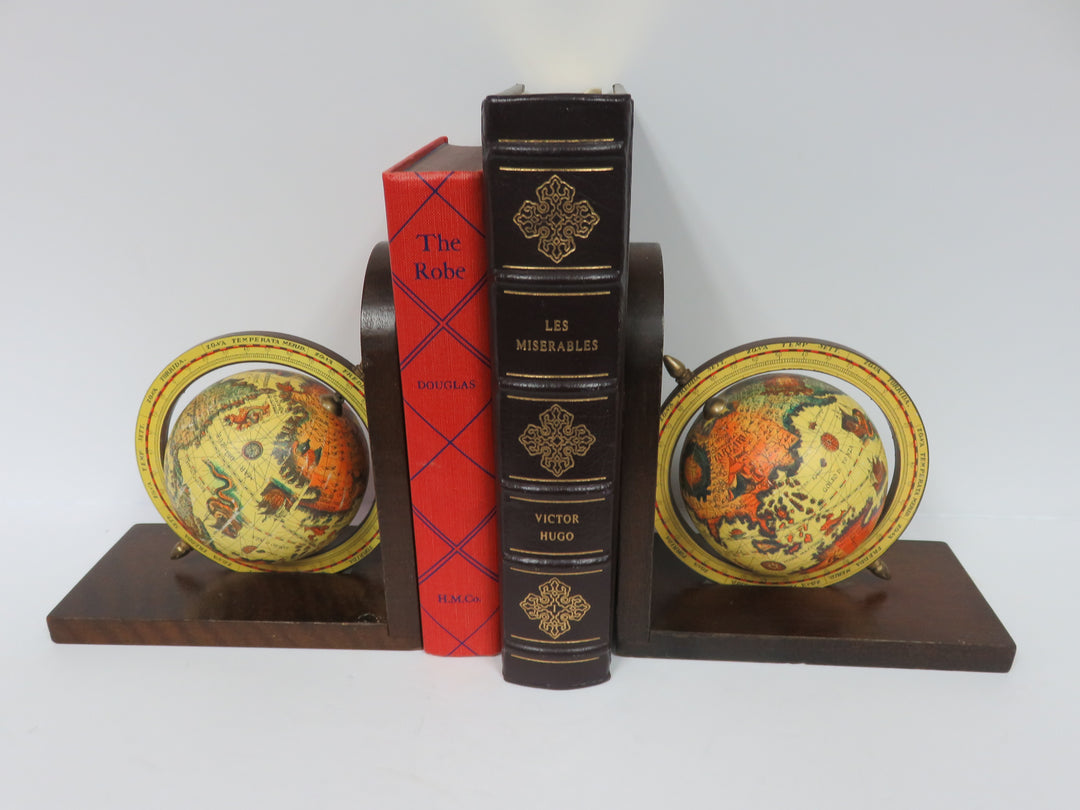 Globe Bookends