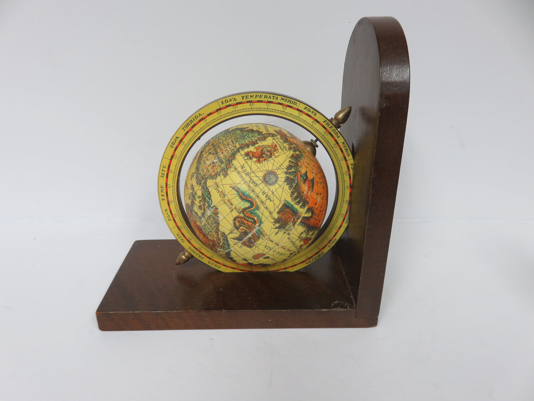 Globe Bookends