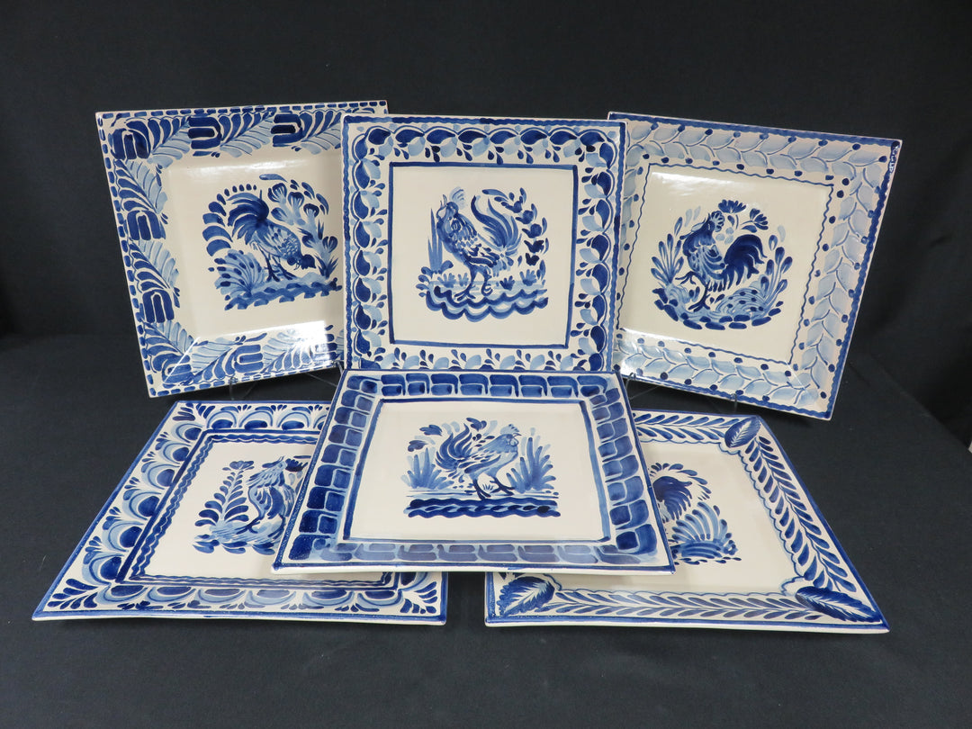 Gorky Gonzalez Rooster Plates