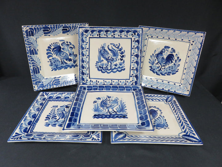 Gorky Gonzalez Rooster Plates