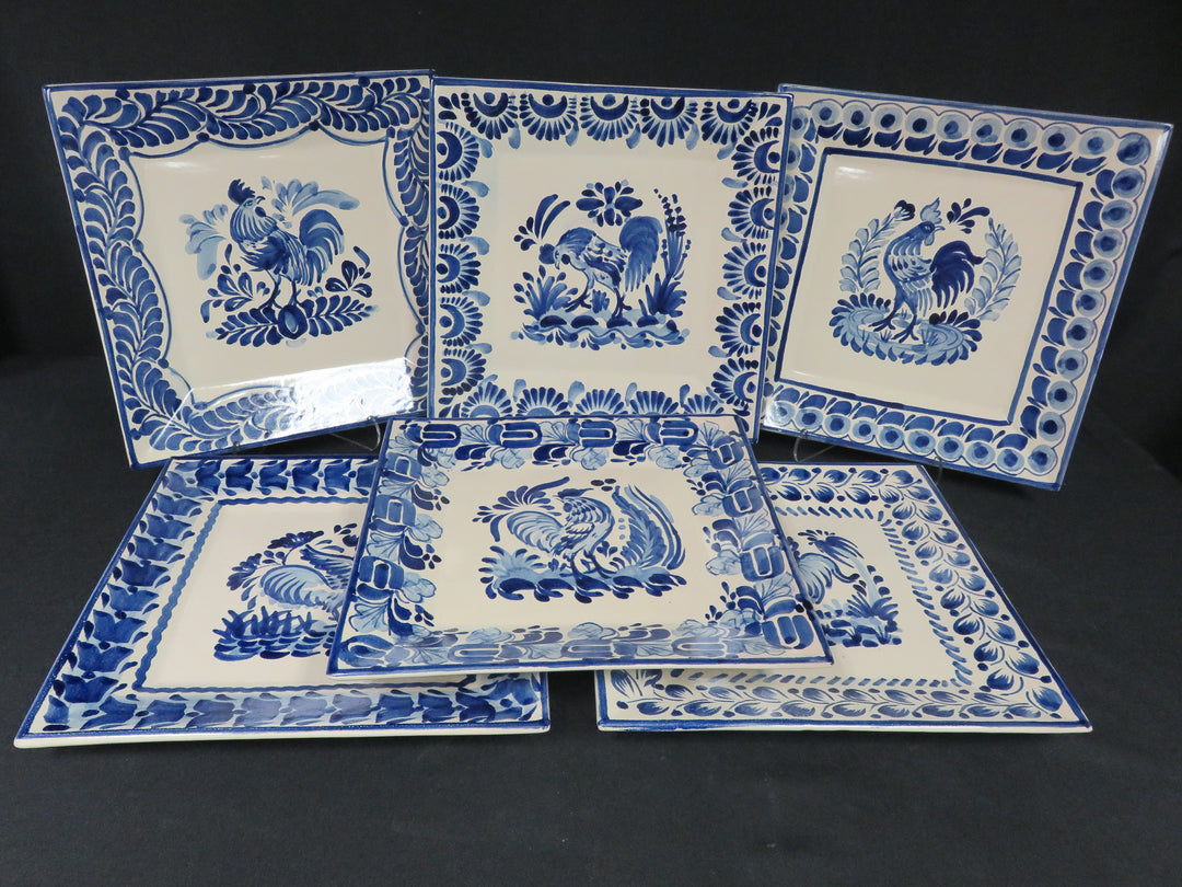 Gorky Gonzalez Rooster Plates