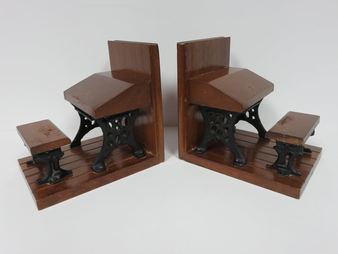 Old Fashioned Desk Bookends