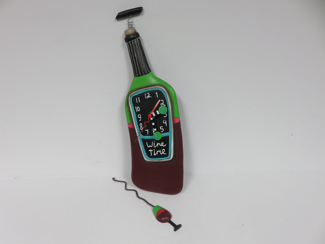 Allen Studios "Wine Time" Clock