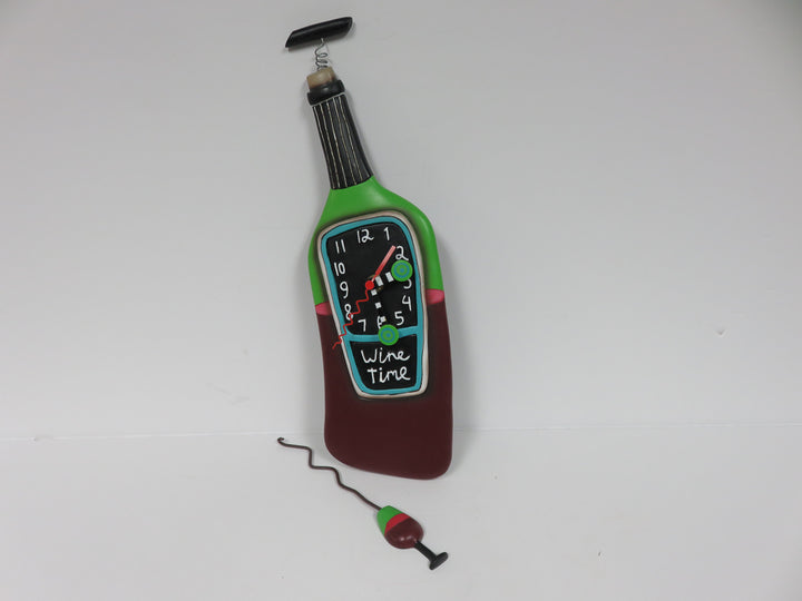 Allen Studios "Wine Time" Clock