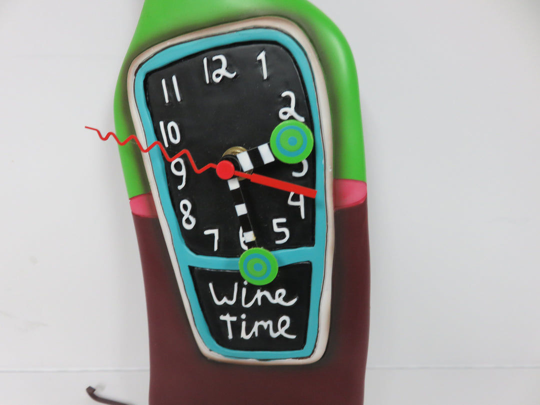 Allen Studios "Wine Time" Clock