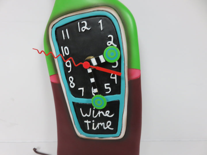 Allen Studios "Wine Time" Clock