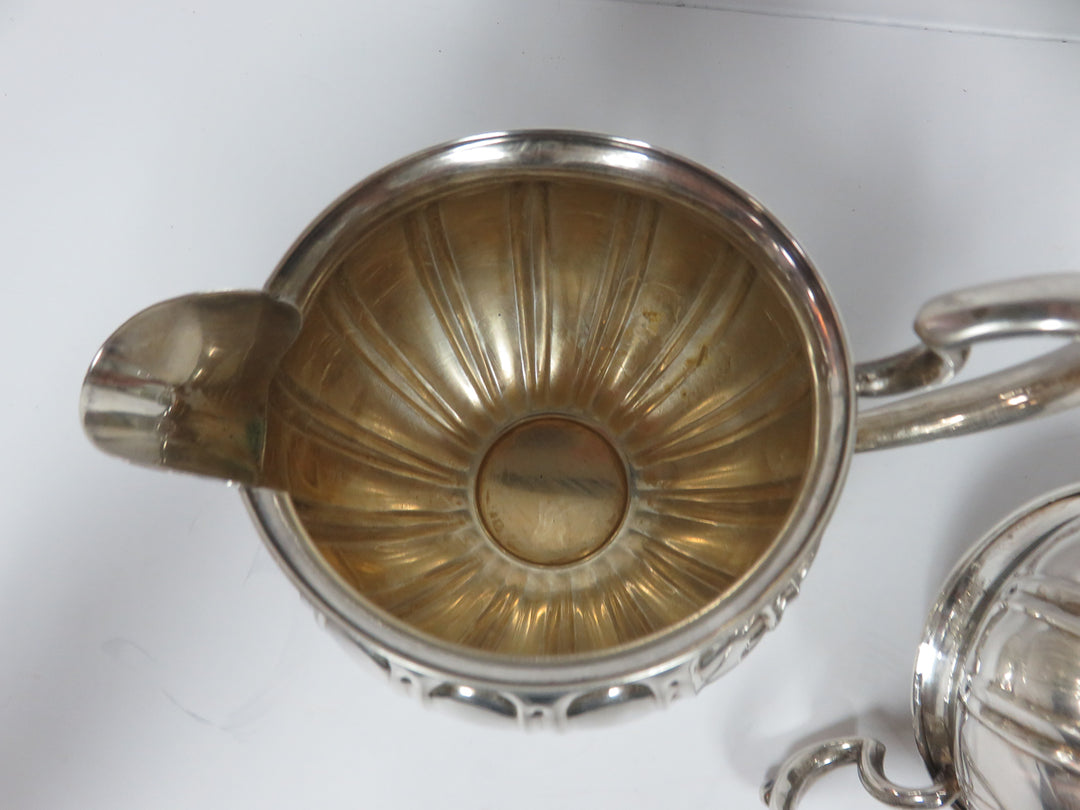 Sterling Silver Cream & Sugar