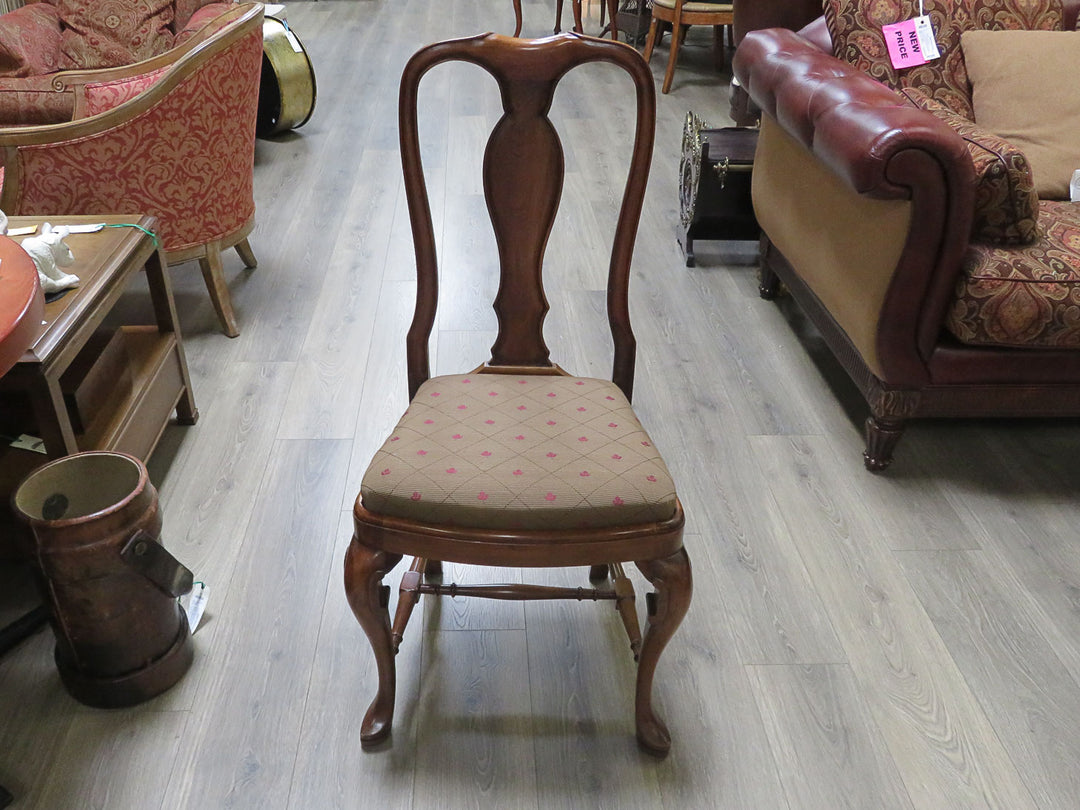 Six Queen Anne Style Dining Chairs