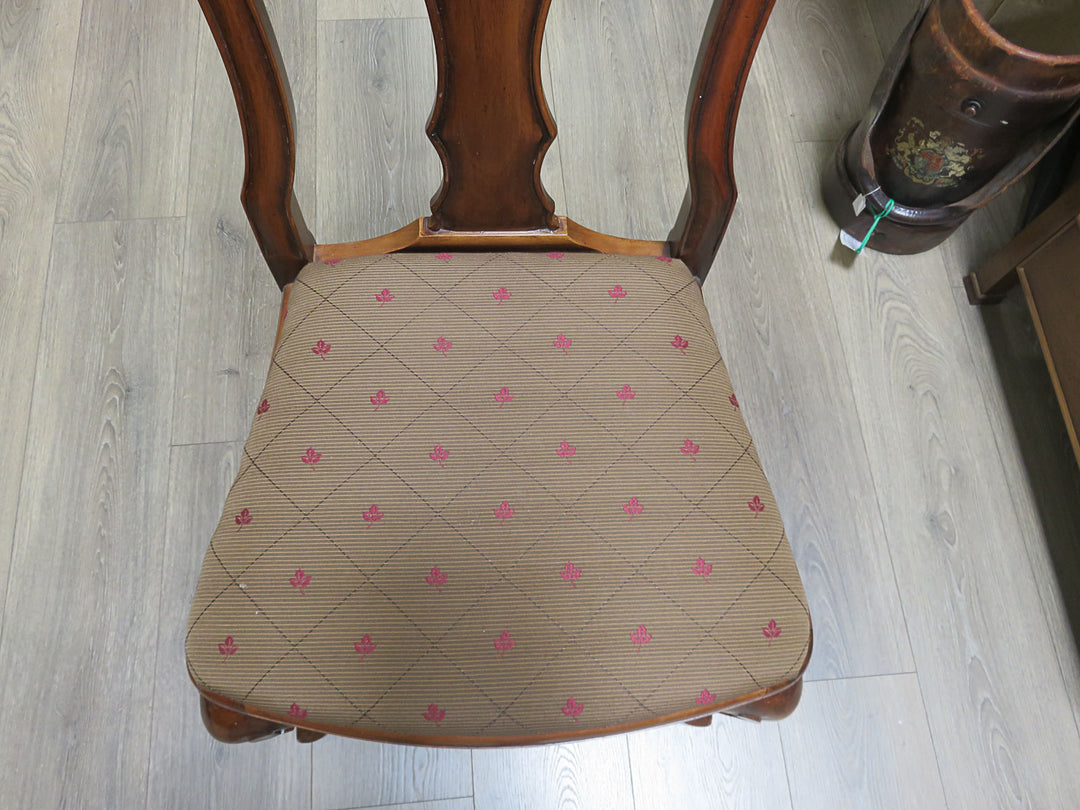 Six Queen Anne Style Dining Chairs