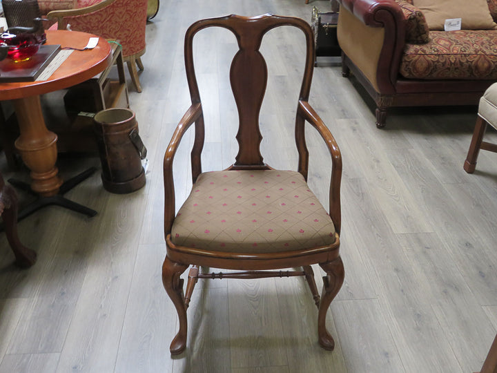 Six Queen Anne Style Dining Chairs