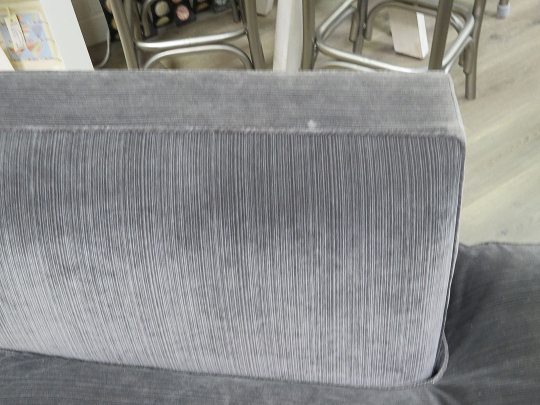 Kravet Gray Striped Chaise
