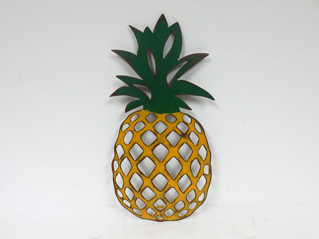 Hand Crafted Metal Pineapple
