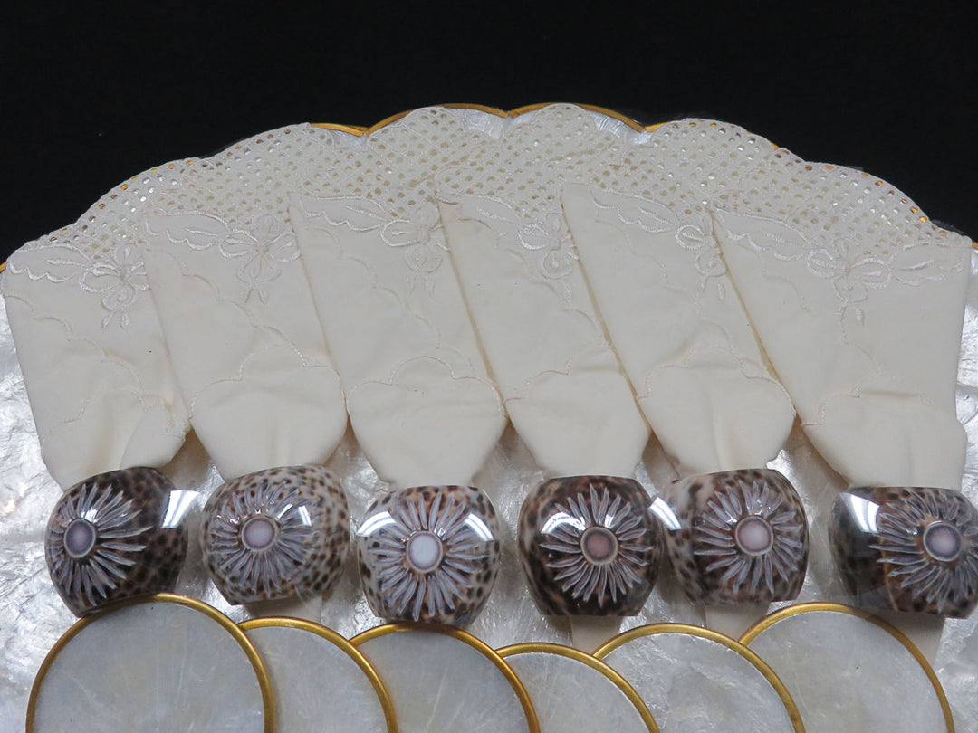 Capiz Shell Placemat and Napkin Set
