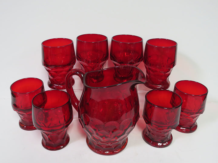 Fenton Pitcher and Tumbler Set